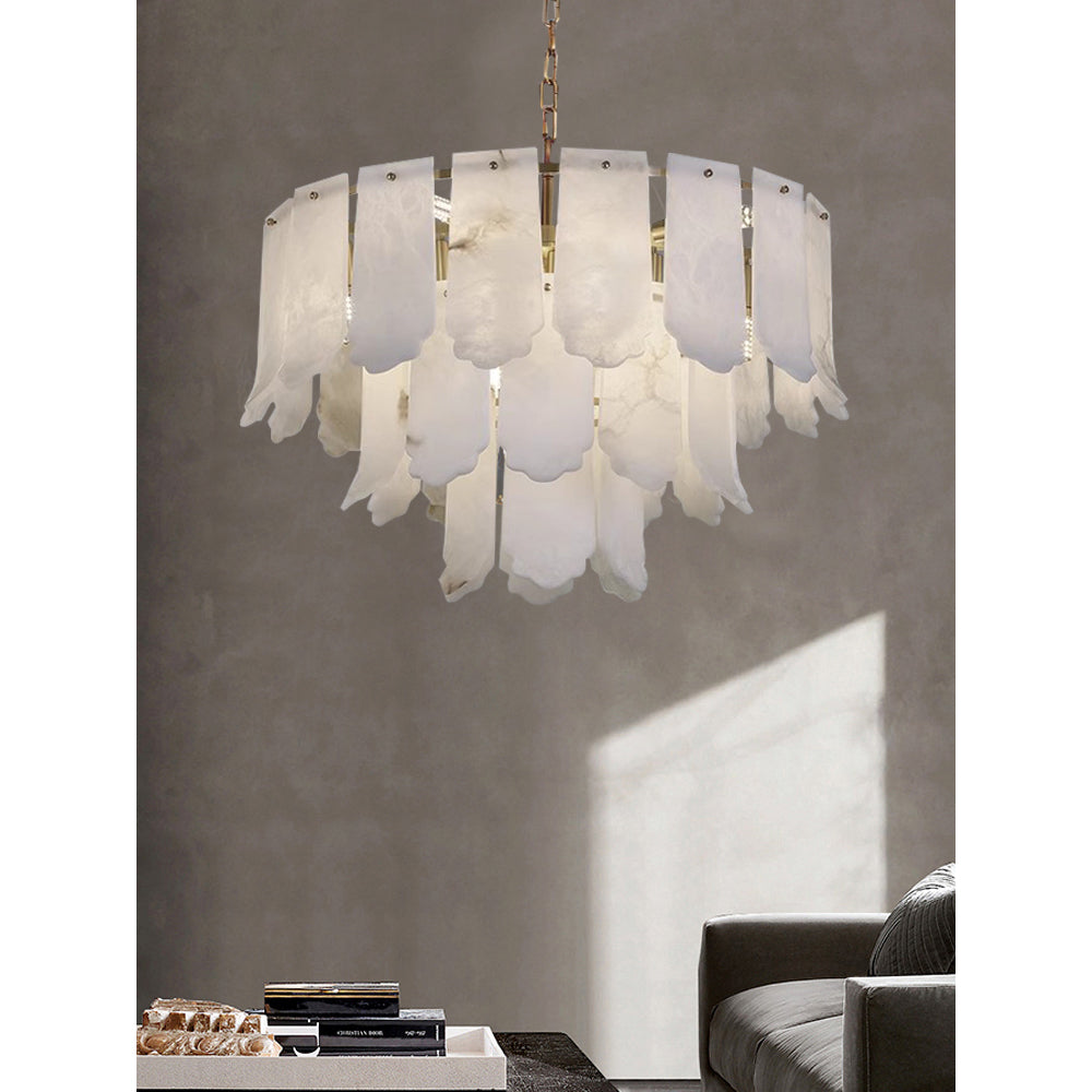 Elba Alabaster Chandelier
