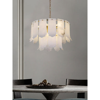 Elba Alabaster Chandelier