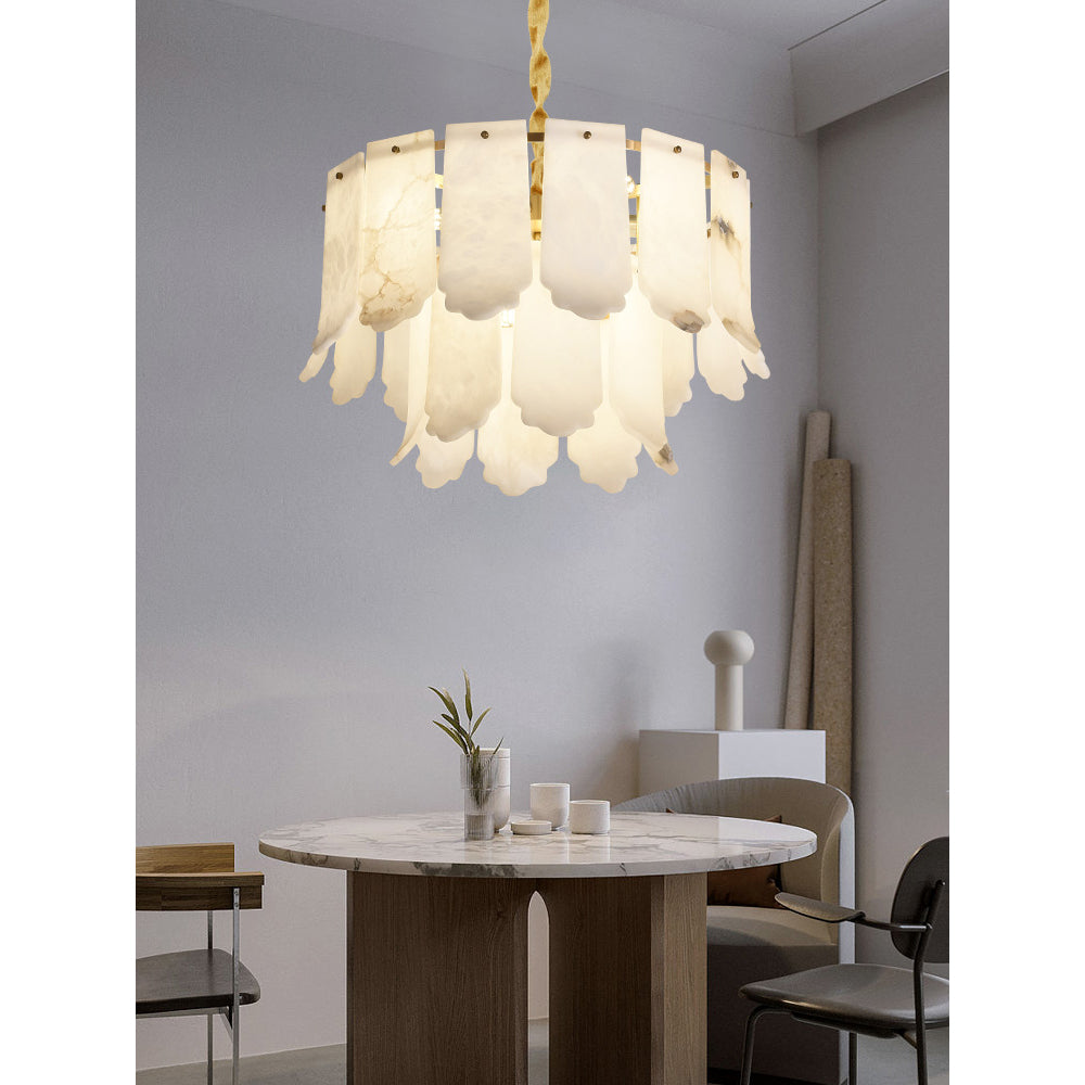 Elba Alabaster Chandelier