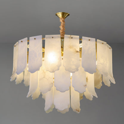 Elba Alabaster Chandelier