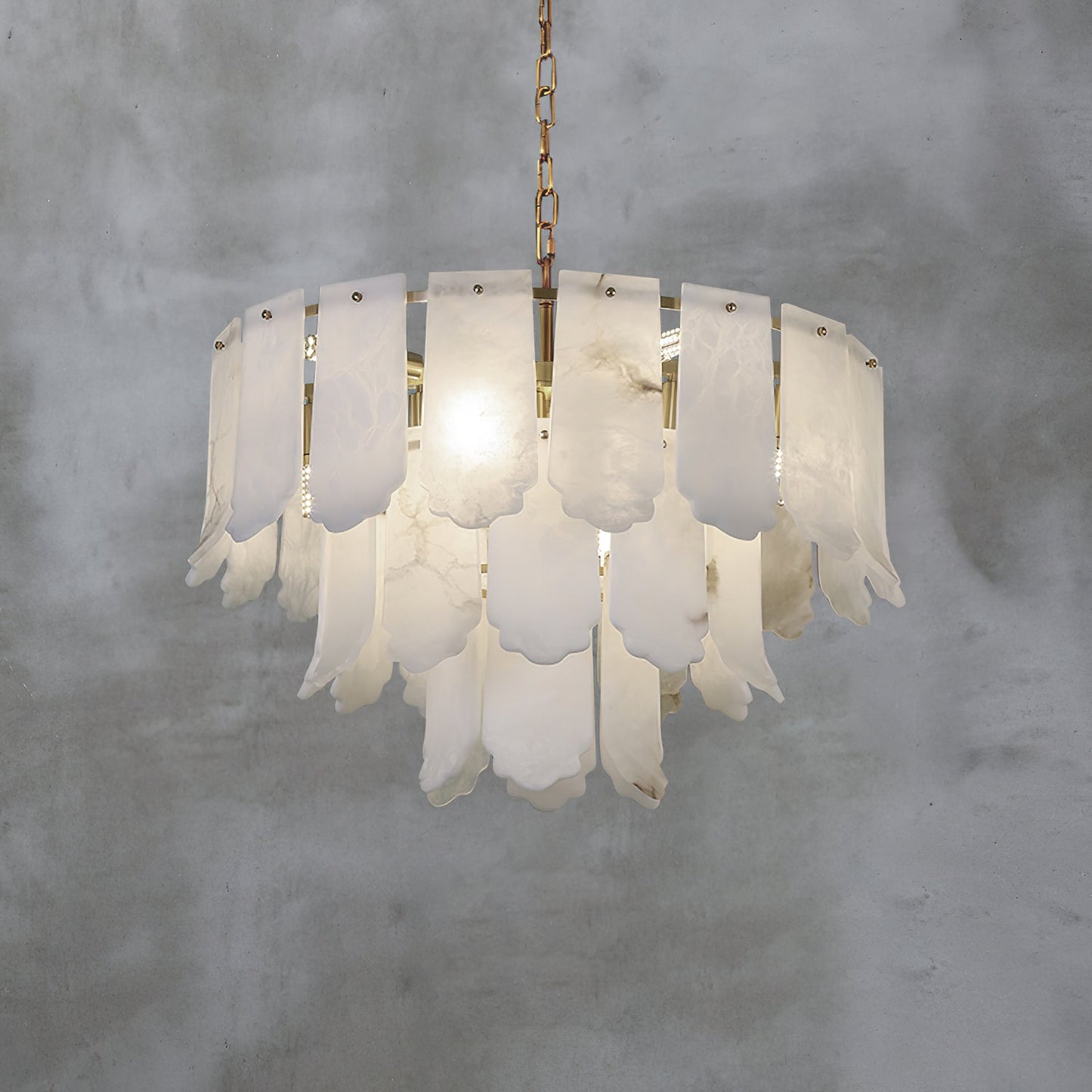 Elba Alabaster Chandelier