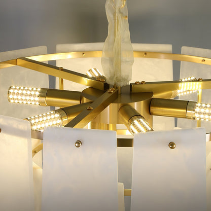 Elba Alabaster Chandelier