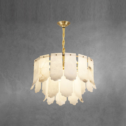 Elba Alabaster Chandelier