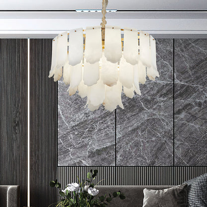 Elba Alabaster Chandelier