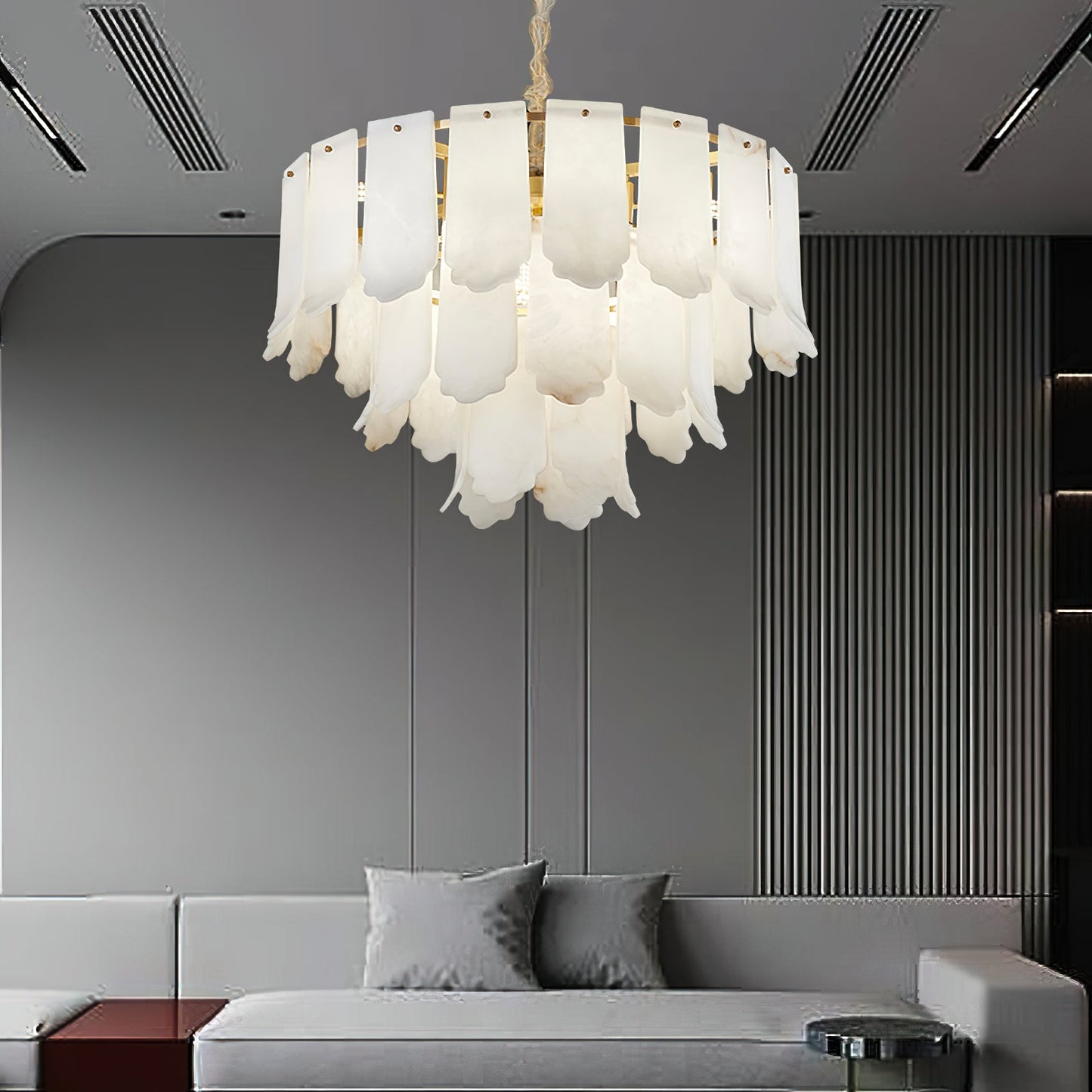 Elba Alabaster Chandelier