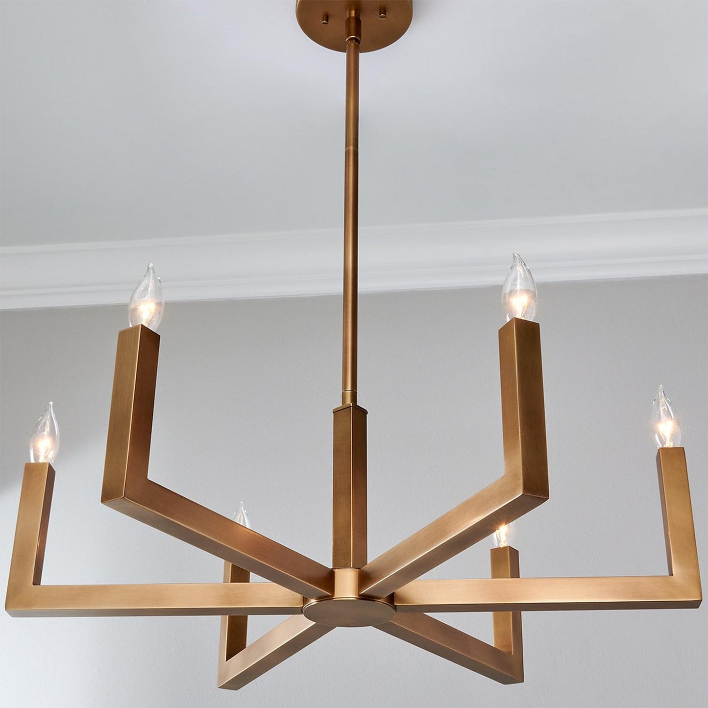 Eliza Brass Chandelier