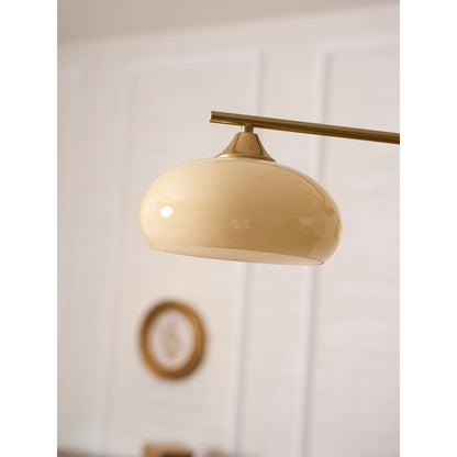 Elliptical Persimmon Chandelier