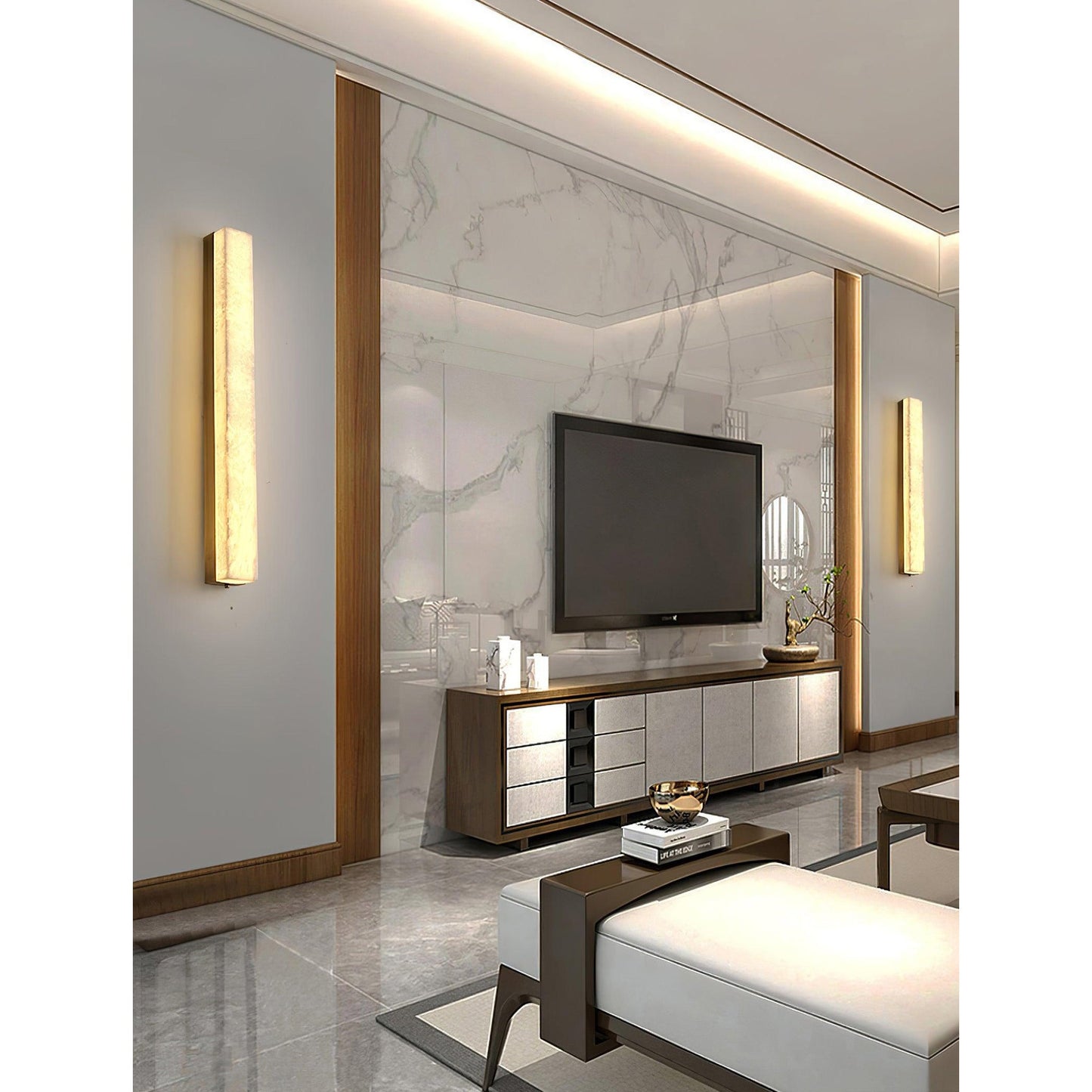 Emerson Alabaster Wall Lamp