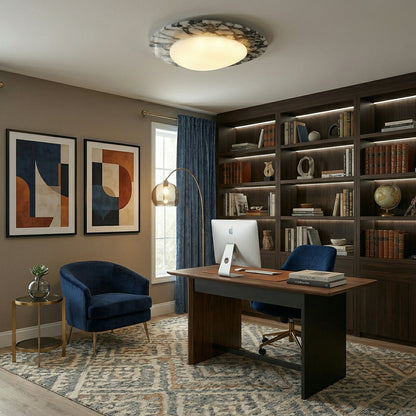Emma Marble Ceiling Lamp