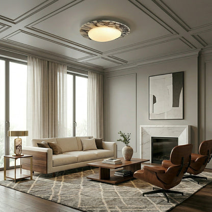 Emma Marble Ceiling Lamp