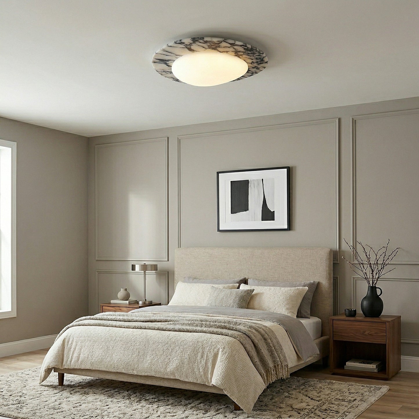 Emma Marble Ceiling Lamp