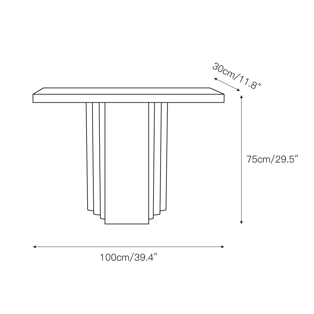 Epic Travertine Table
