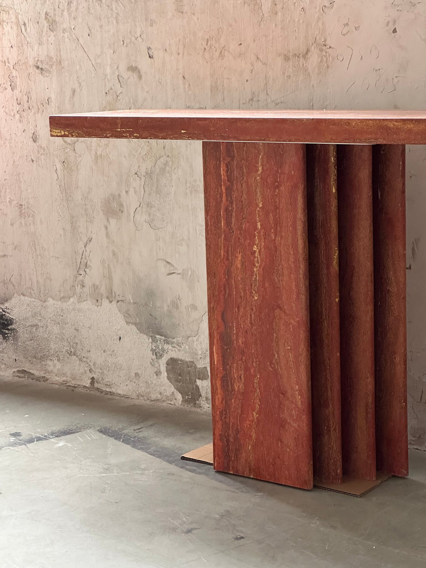 Epic Travertine Table