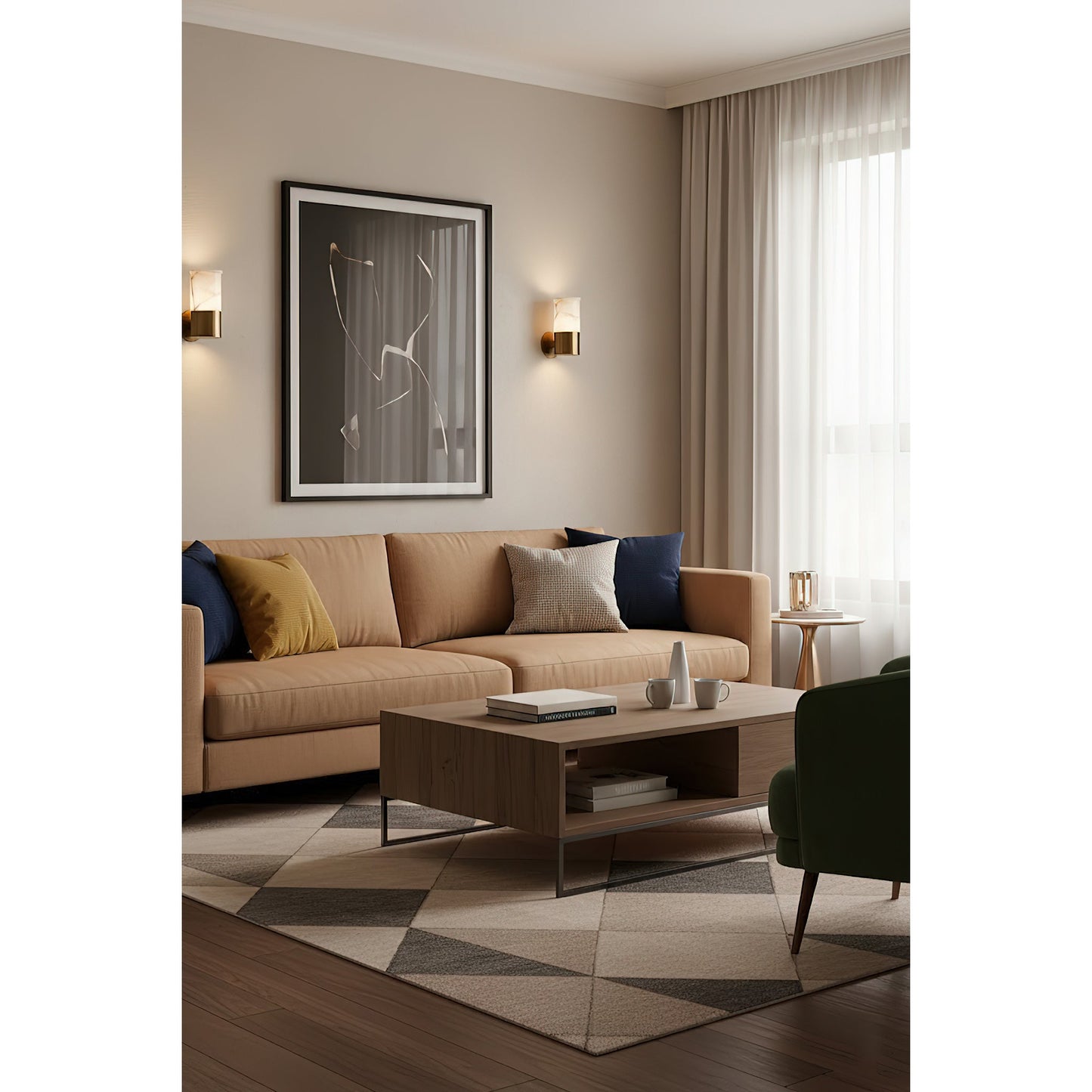 Erato Alabaster Wall Lamp