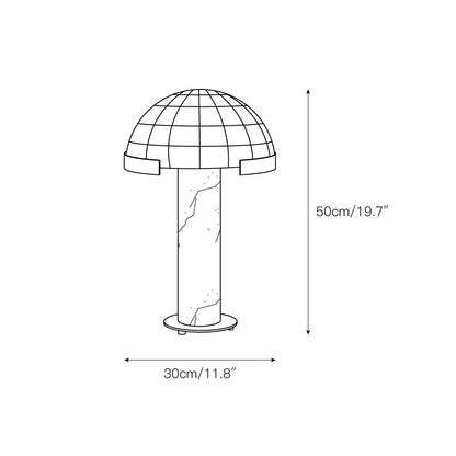 Etoile Alabaster Table Lamp