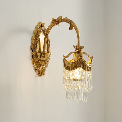 Evangeline Brass Wall Lamp
