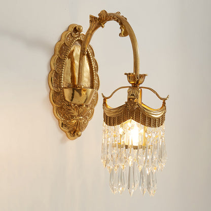 Evangeline Brass Wall Lamp