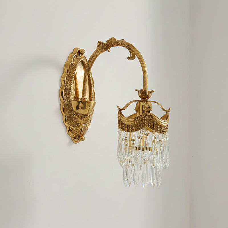 Evangeline Brass Wall Lamp
