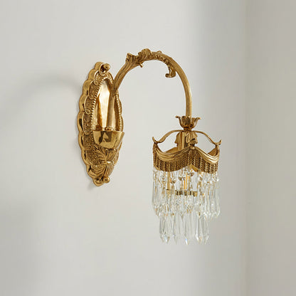 Evangeline Brass Wall Lamp