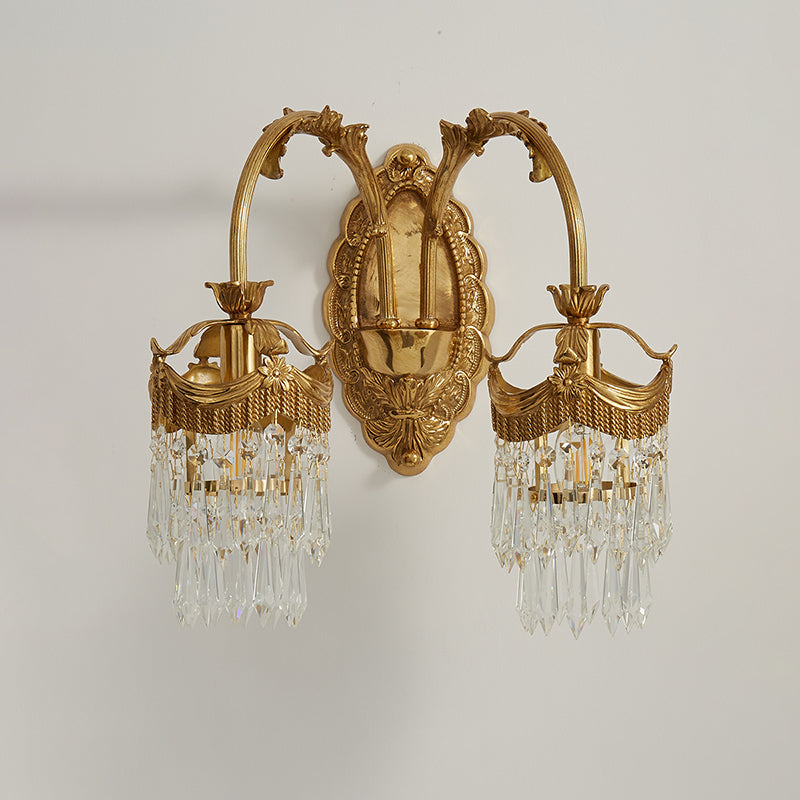 Evangeline Brass Wall Lamp