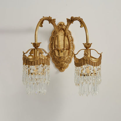 Evangeline Brass Wall Lamp