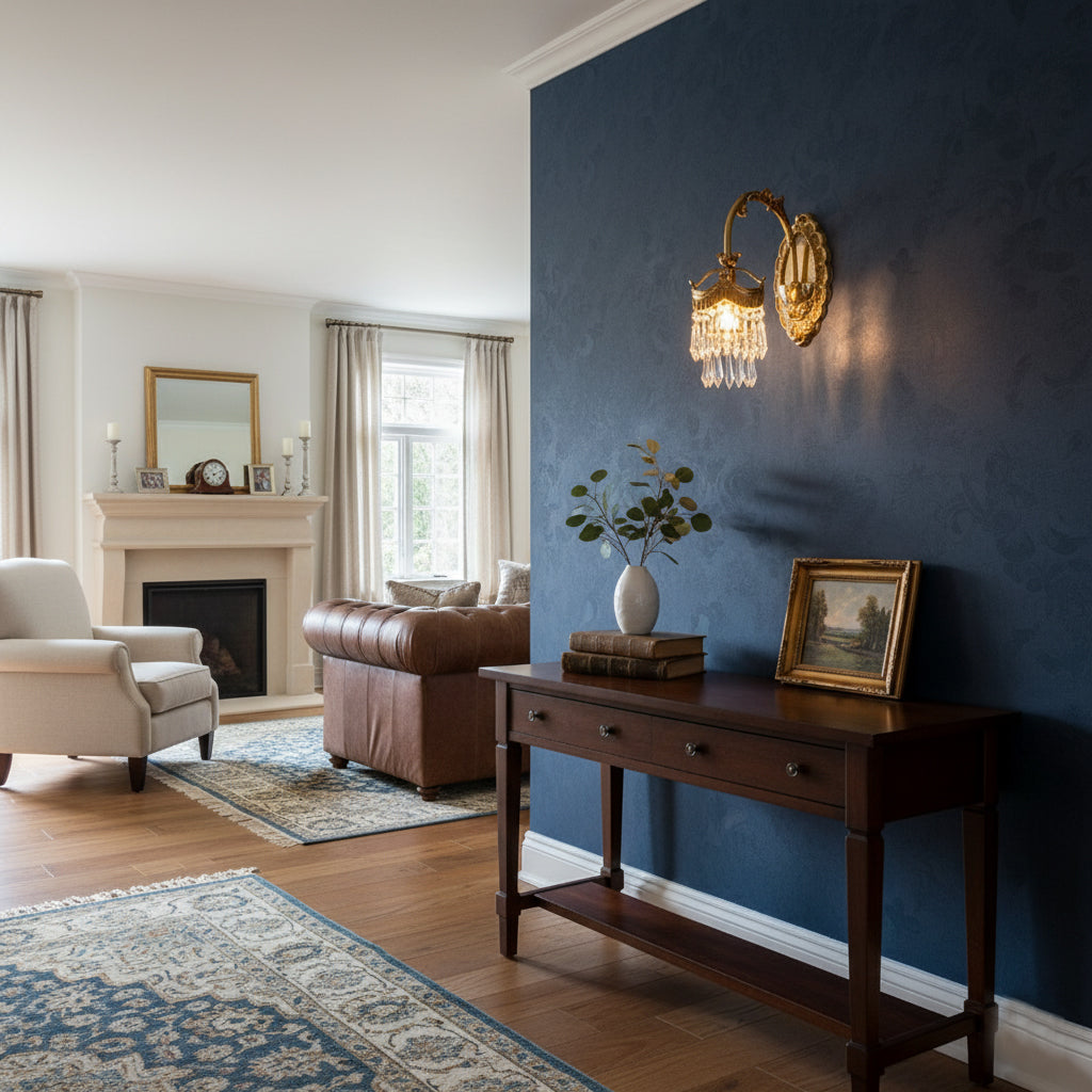 Evangeline Brass Wall Lamp