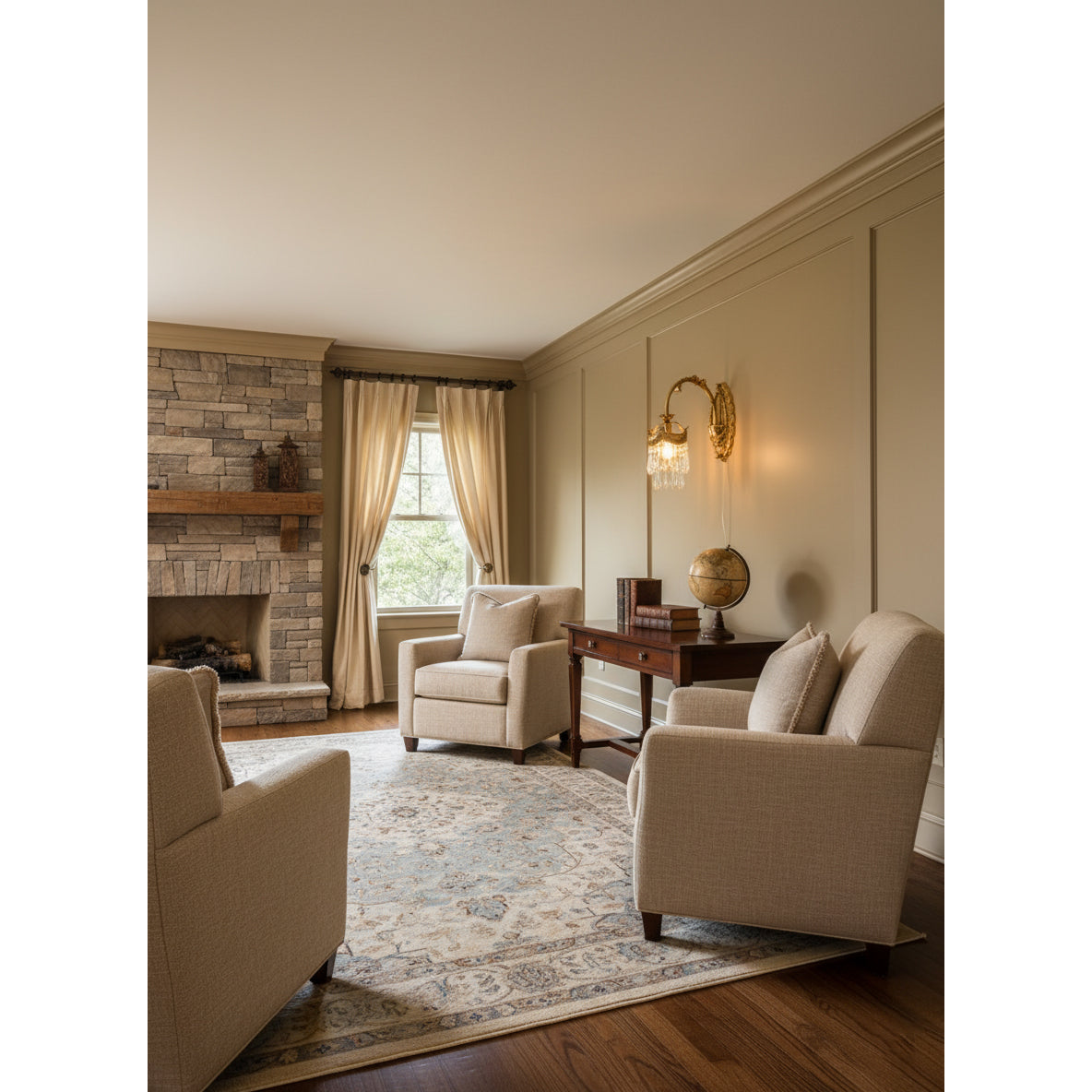 Evangeline Brass Wall Lamp