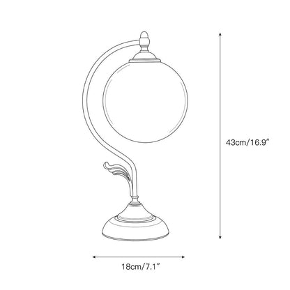 Evelyn Glass Table Lamp