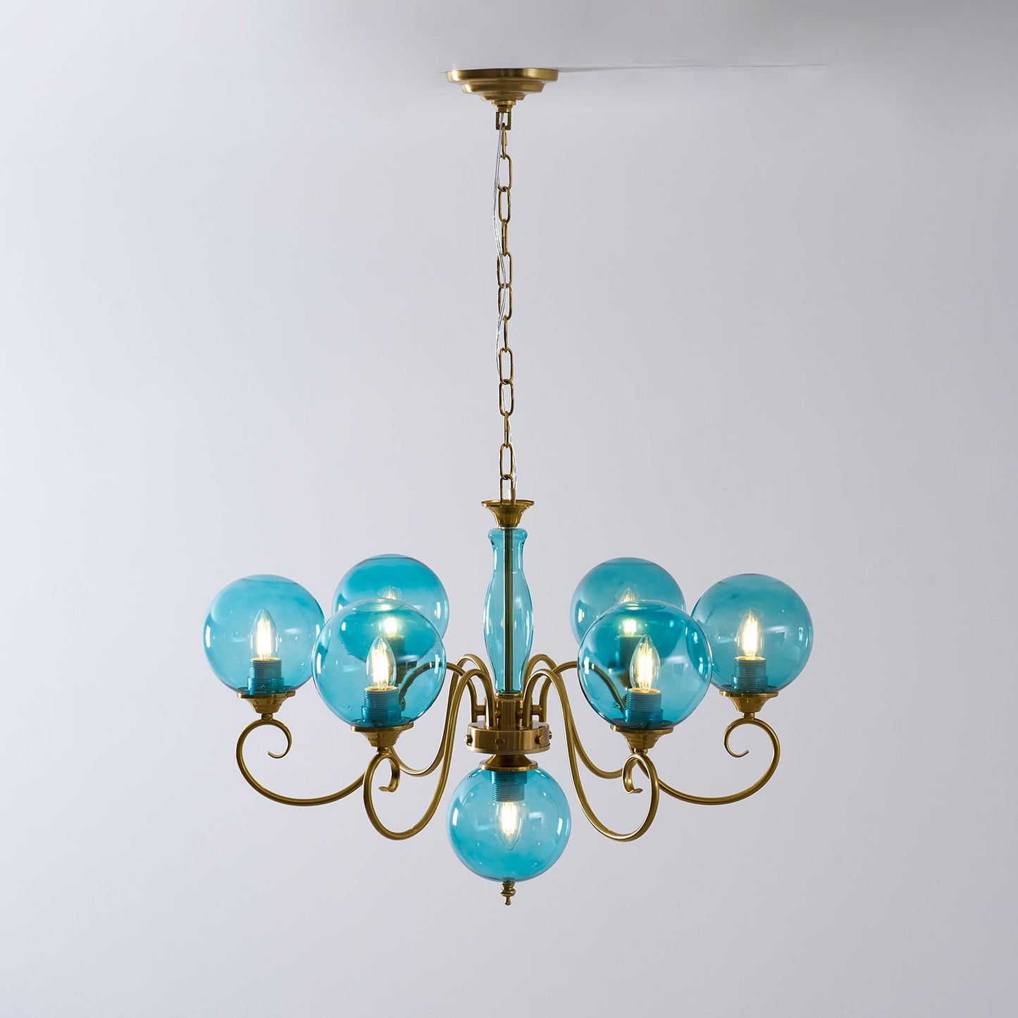 Evelyn Glass Chandelier