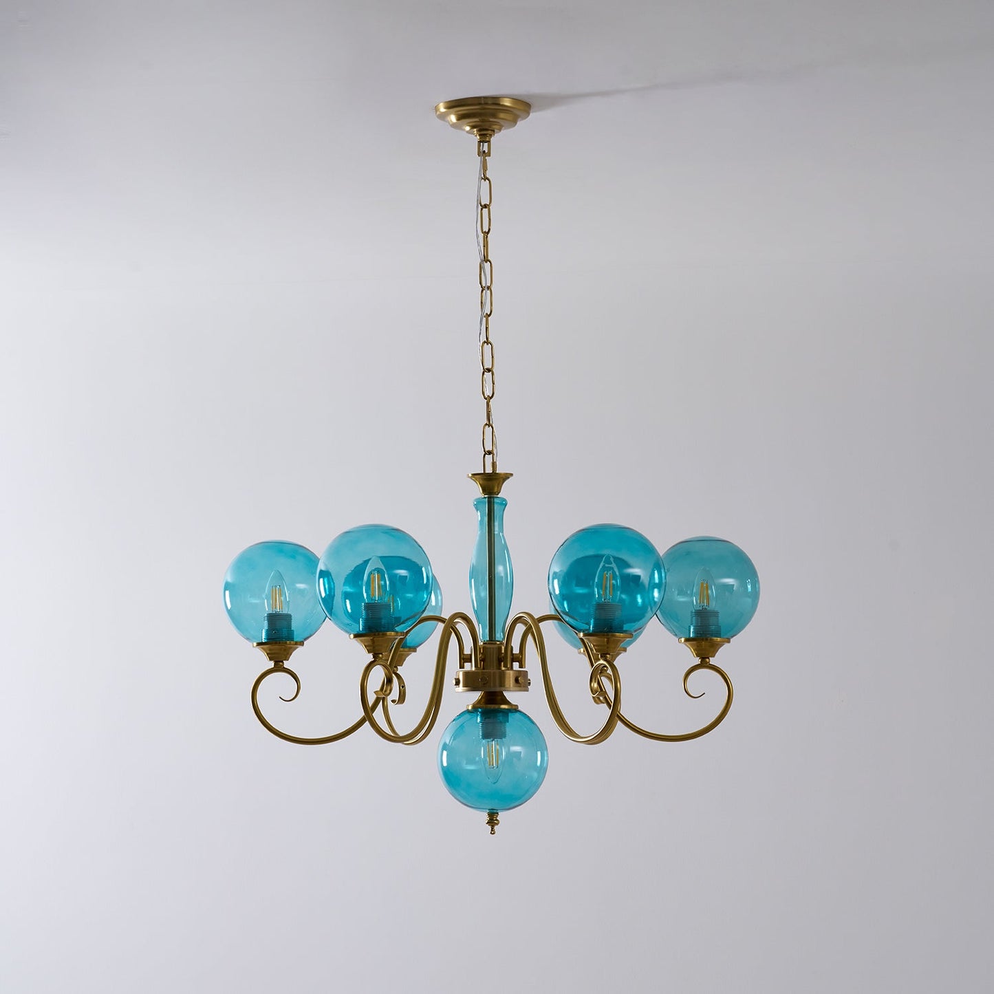 Evelyn Glass Chandelier