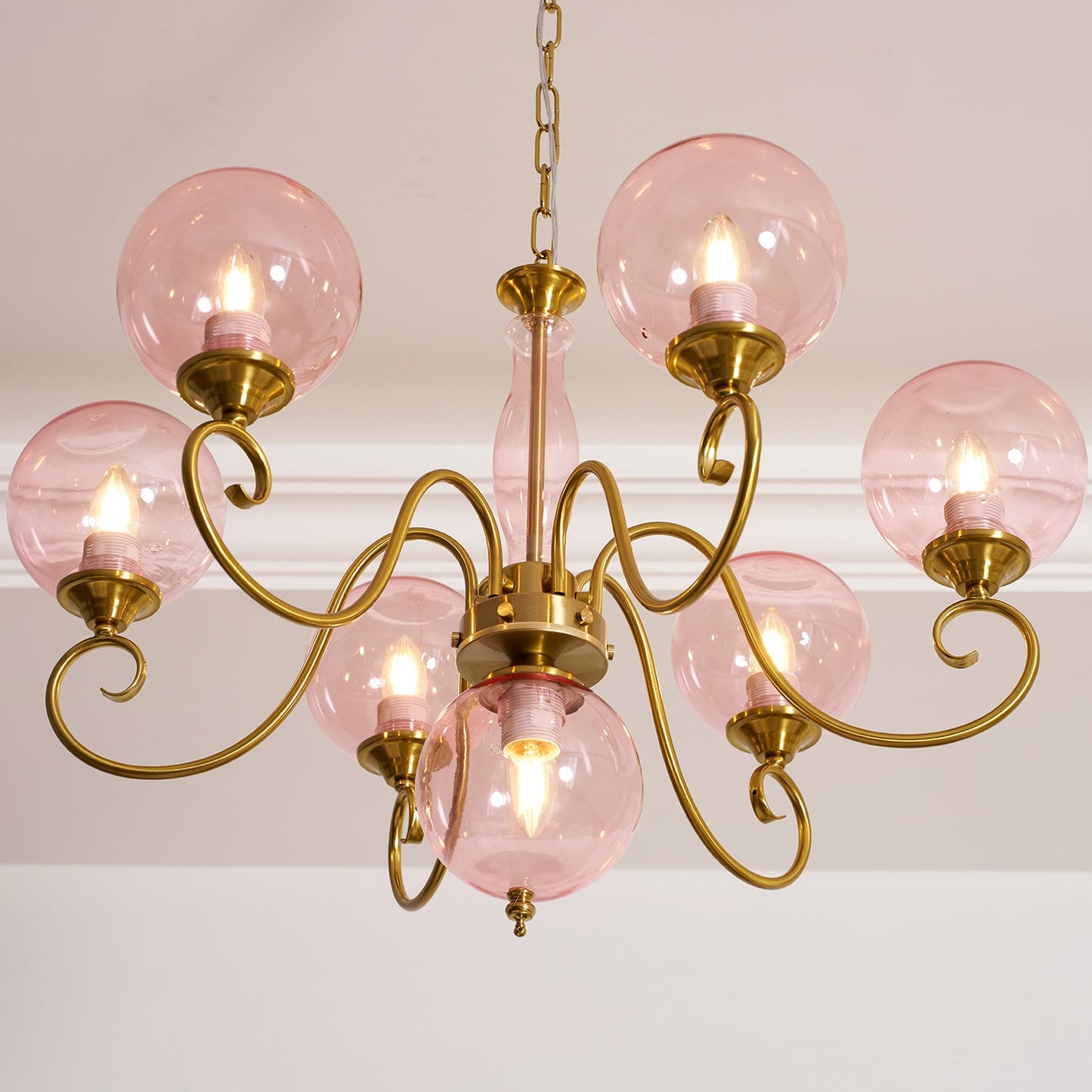 Evelyn Glass Chandelier