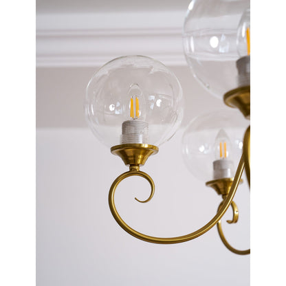 Evelyn Glass Chandelier