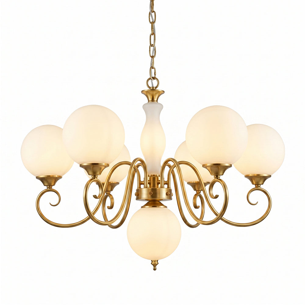 Evelyn Glass Chandelier