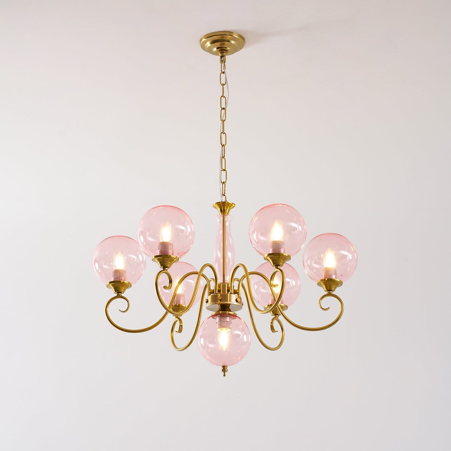Evelyn Glass Chandelier