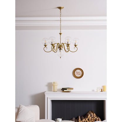 Evelyn Glass Chandelier