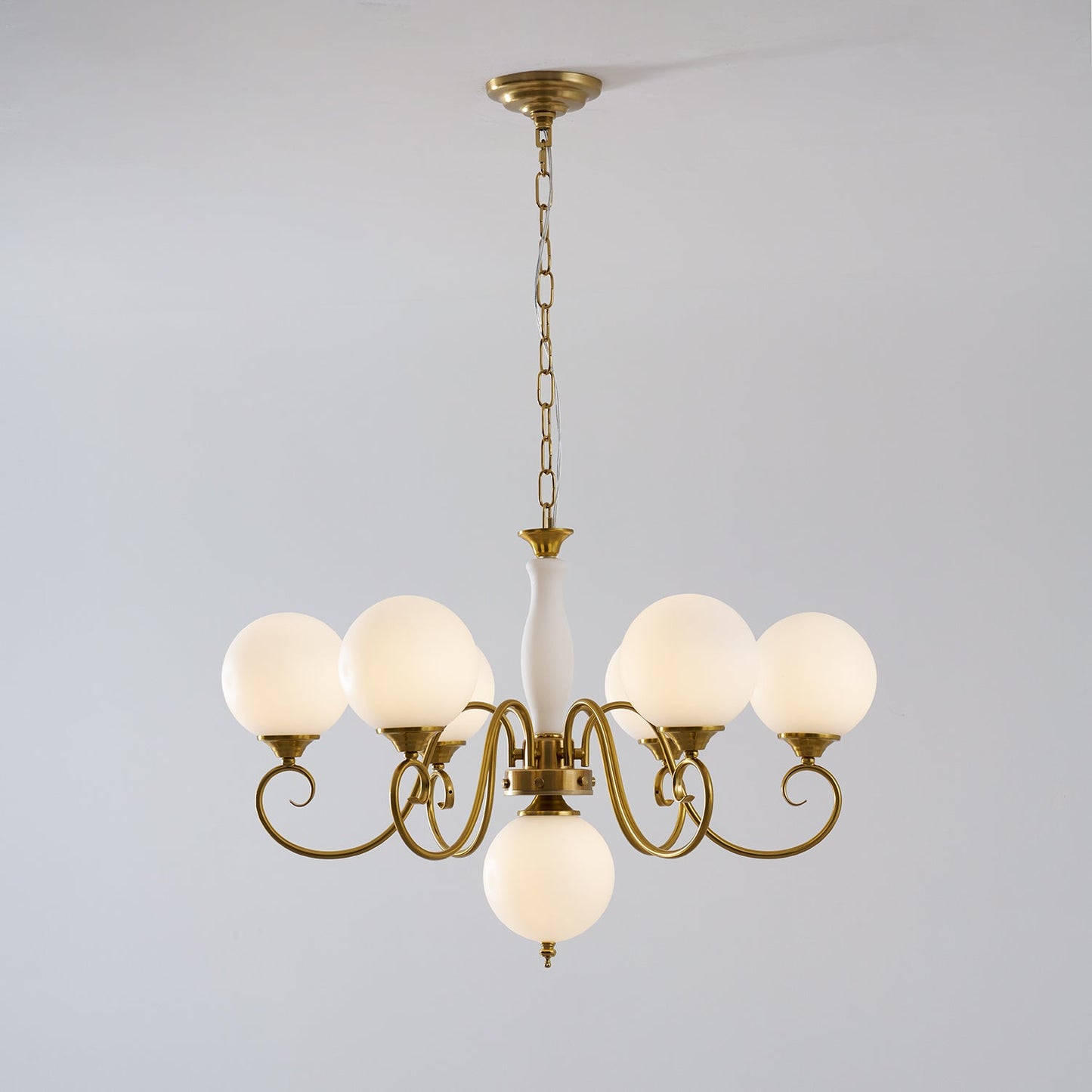 Evelyn Glass Chandelier