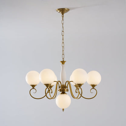 Evelyn Glass Chandelier