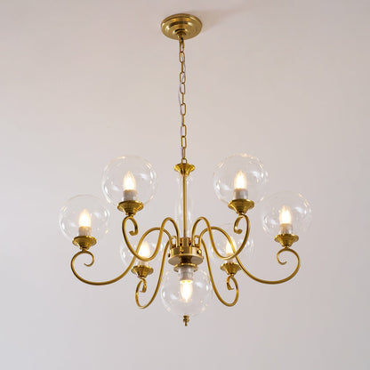 Evelyn Glass Chandelier