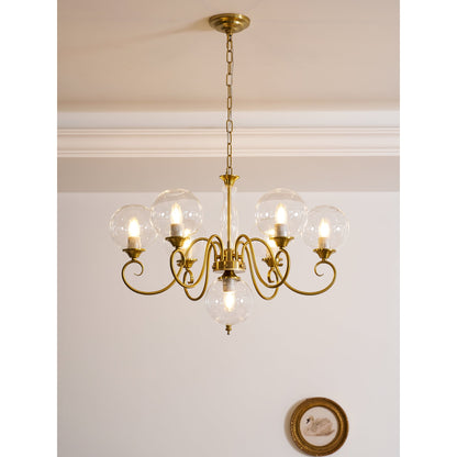 Evelyn Glass Chandelier