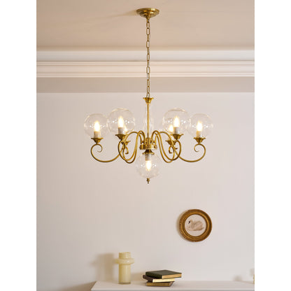 Evelyn Glass Chandelier