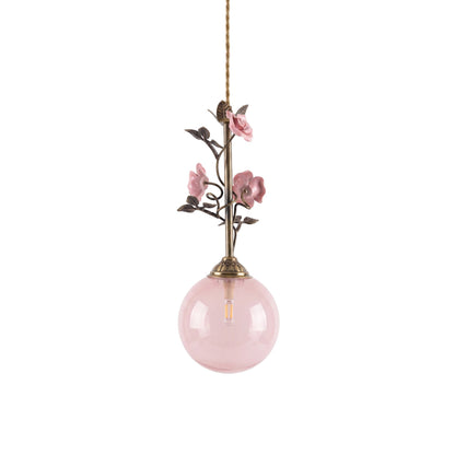 Evelyn Glass Pendant Lamp
