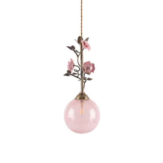 Evelyn Glass Pendant Lamp