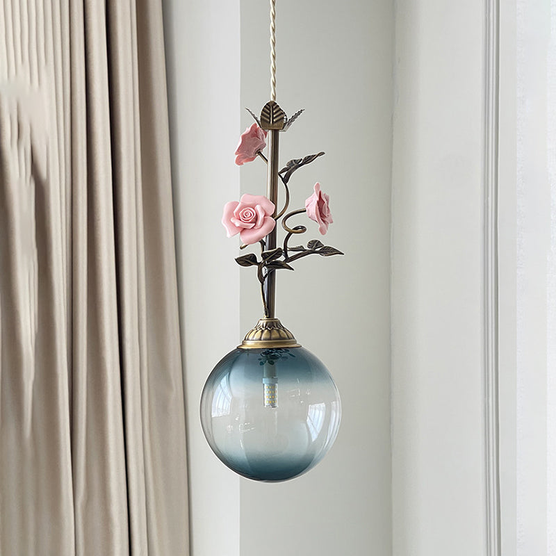 Evelyn Glass Pendant Lamp