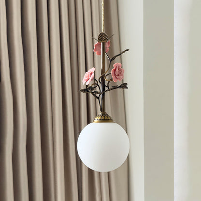 Evelyn Glass Pendant Lamp