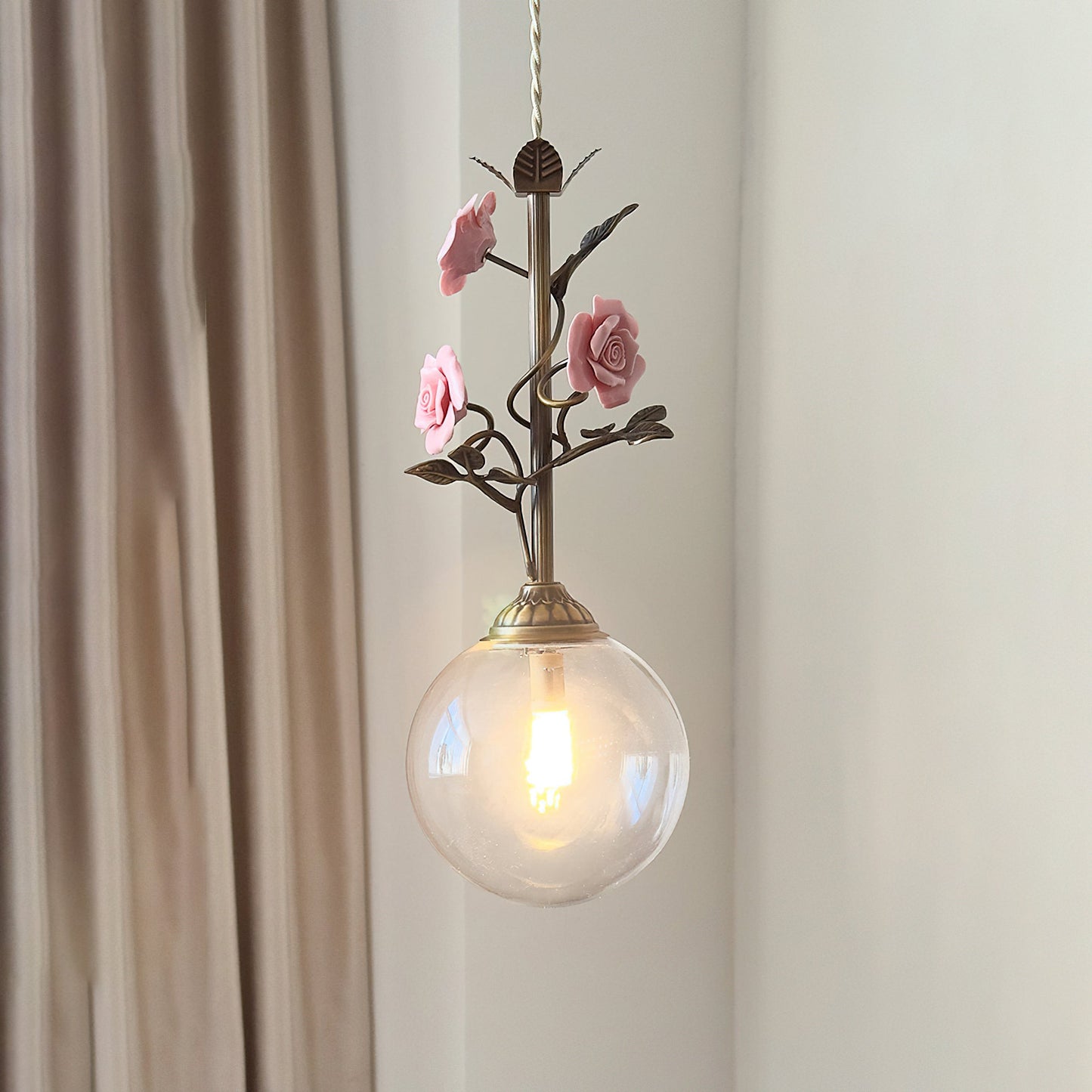 Evelyn Glass Pendant Lamp