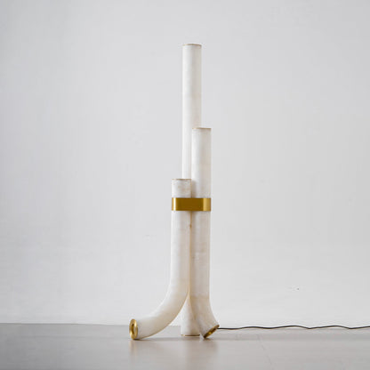 Fantasy Alabaster Floor Lamp