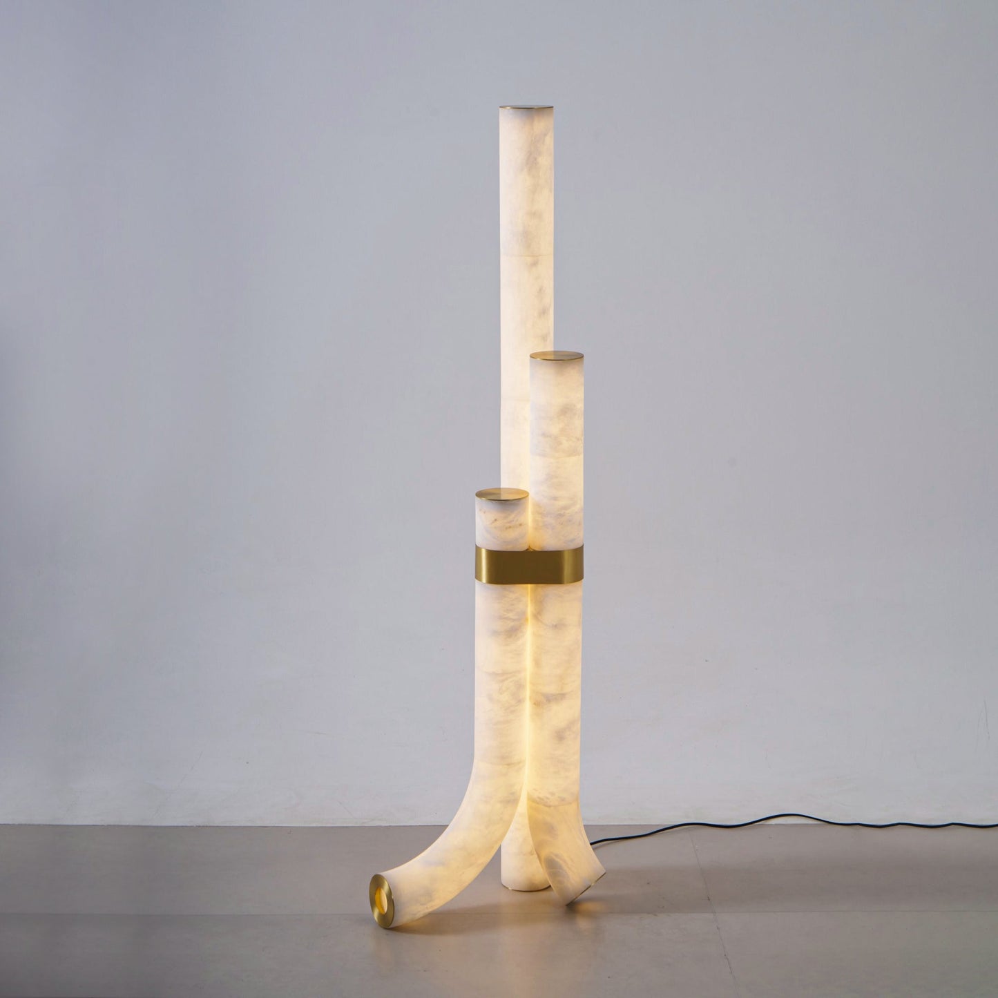 Fantasy Alabaster Floor Lamp