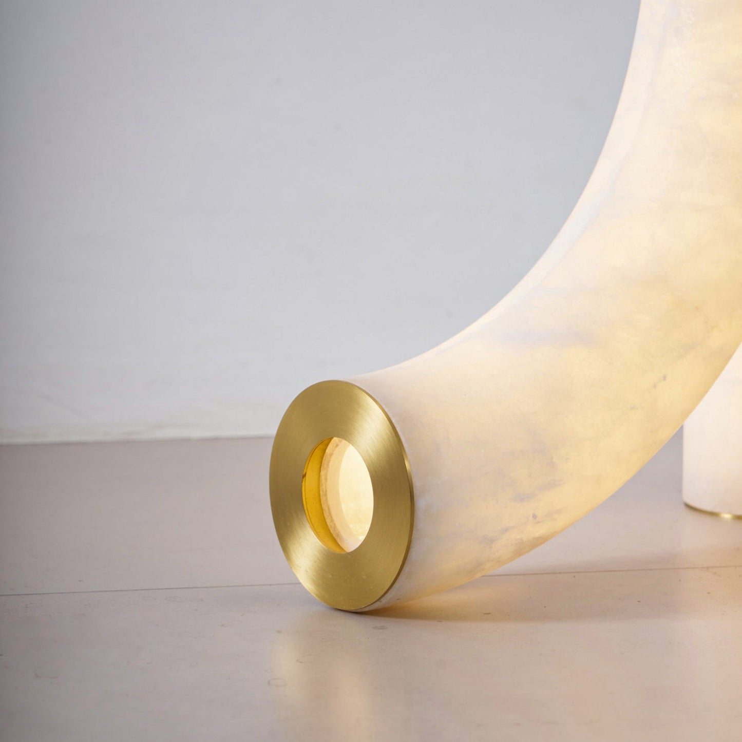 Fantasy Alabaster Floor Lamp