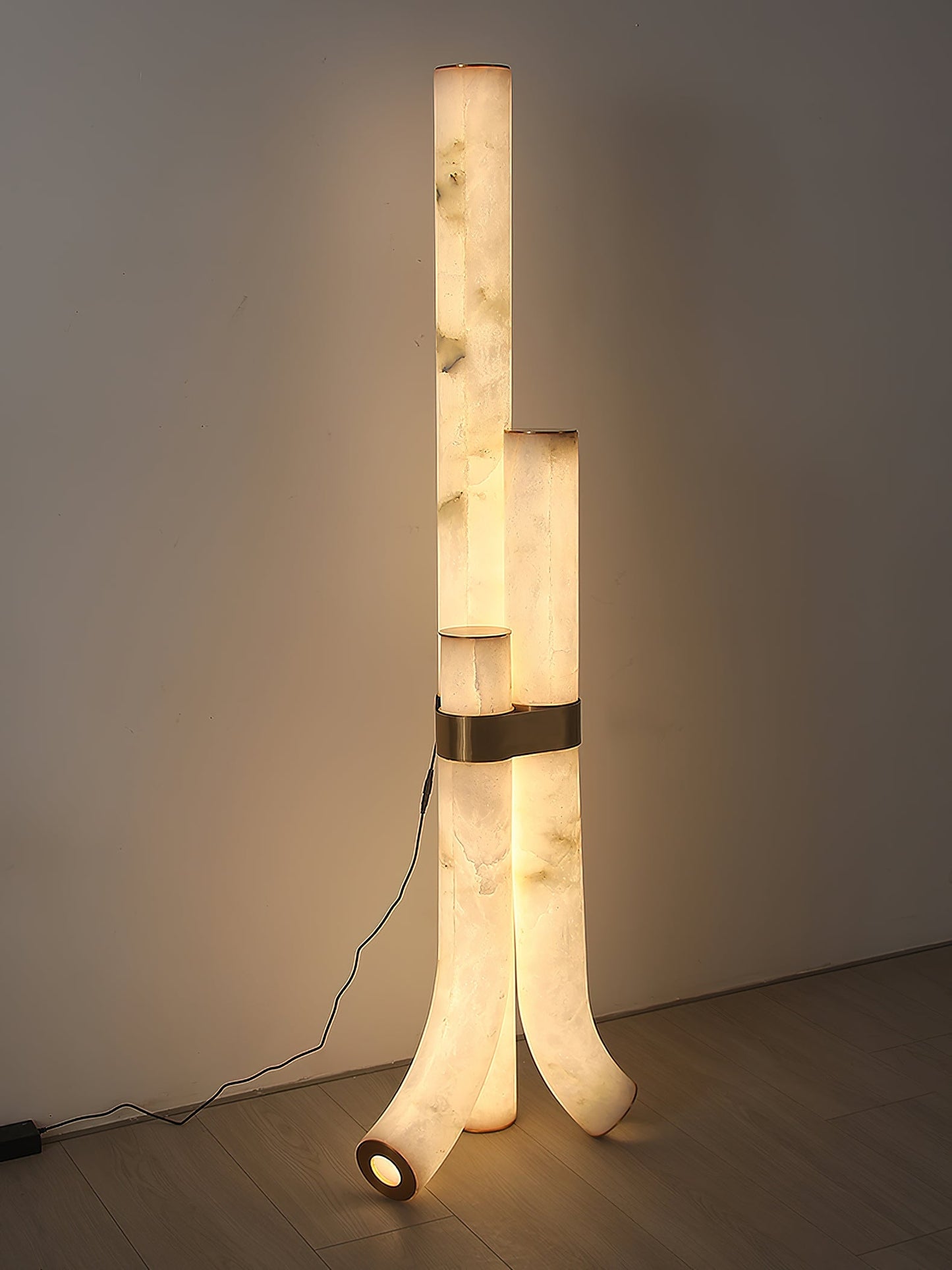 Fantasy Alabaster Floor Lamp