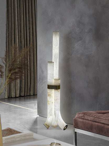 Fantasy Alabaster Floor Lamp
